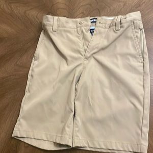 Landsend khaki shorts - barely worn - boys Size 10